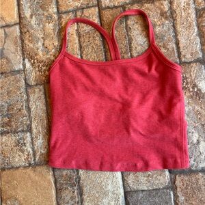 Beyond Yoga slim race back crop tank XS